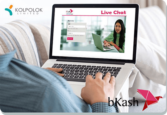 bKash Web Chat System Features
