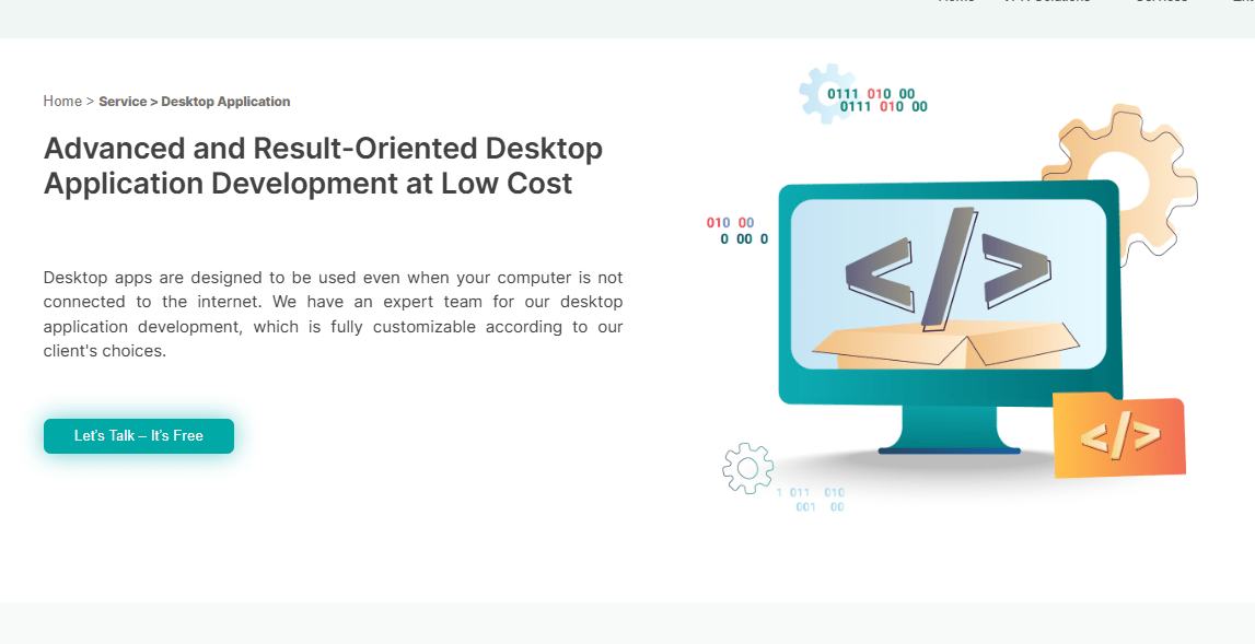 Desktop App Development Service | Kolpolok Limited